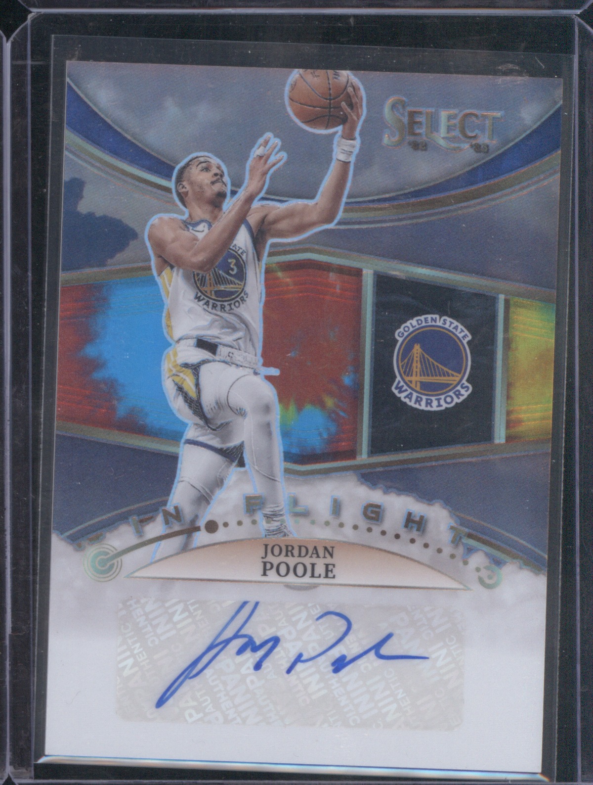 2019-20 Panini Select #94 Jordan Poole — front