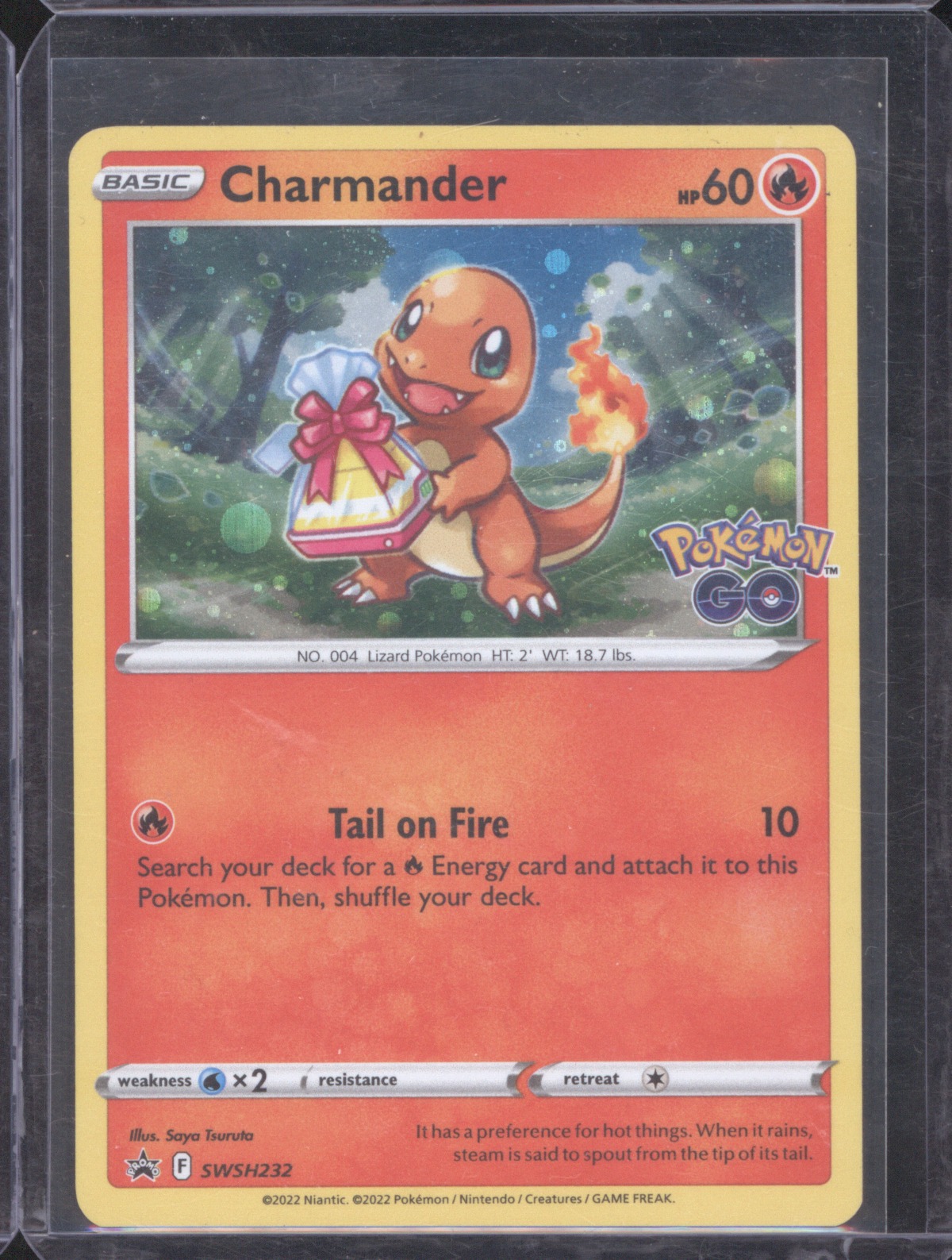 2022 Pokémon SWSH232 Charmander — front