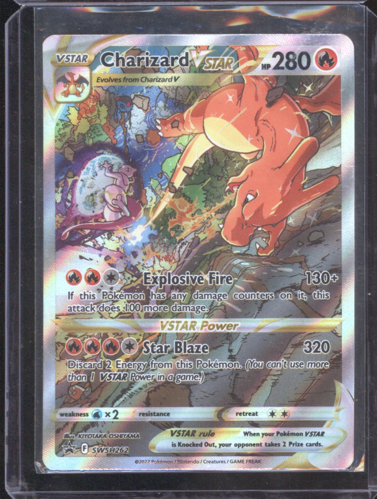 2022 Pokémon SWSH262 Charizard VSTAR — front