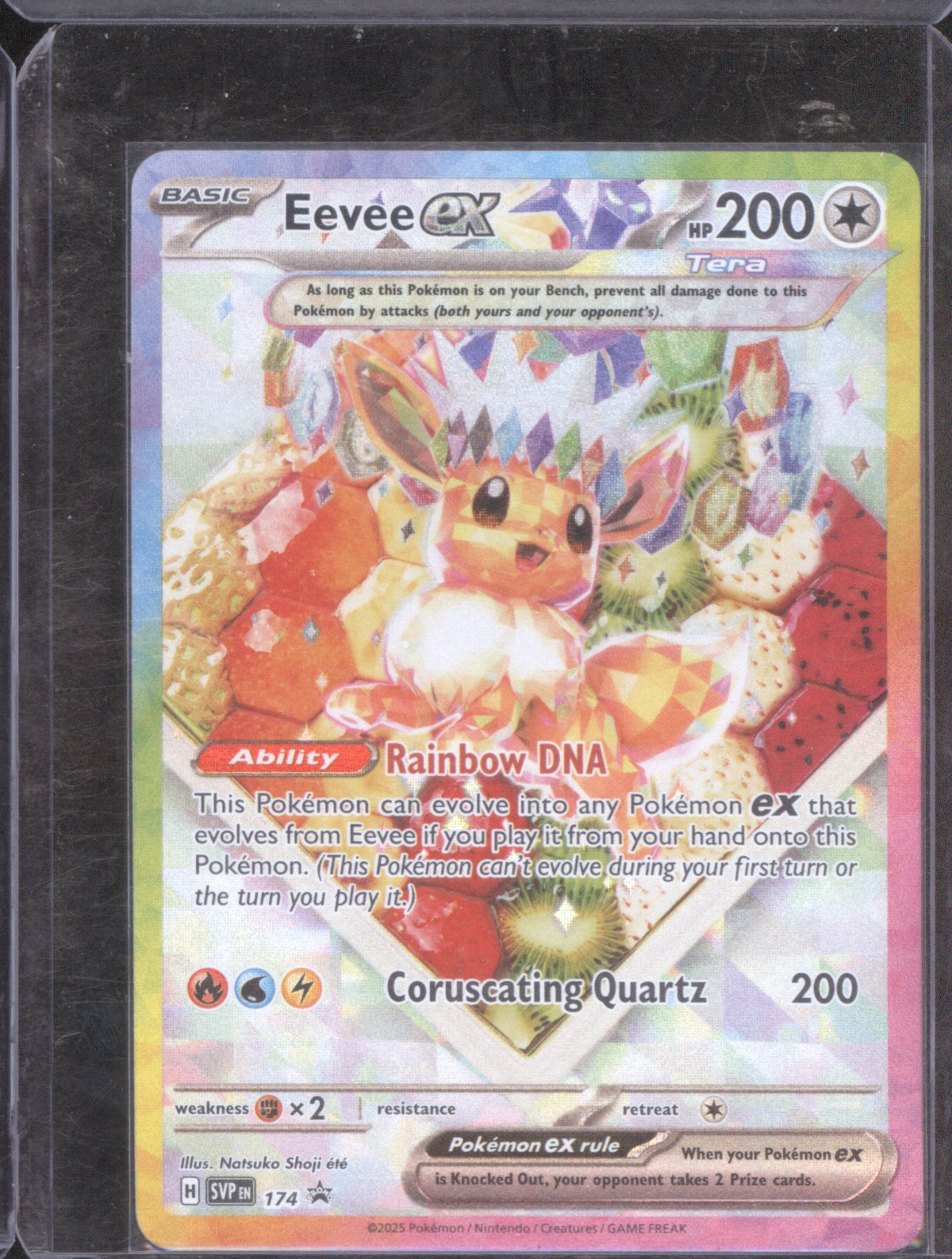 2025 Pokémon SVP #174 Eevee ex — front