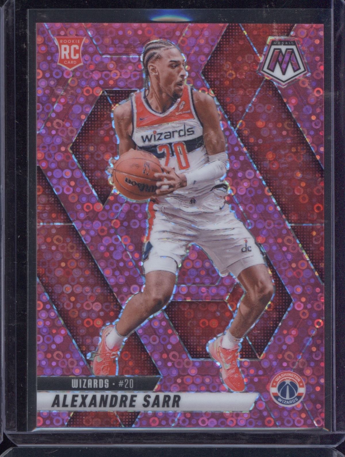 2024-25 Panini Mosaic #254 Alexandre Sarr — front