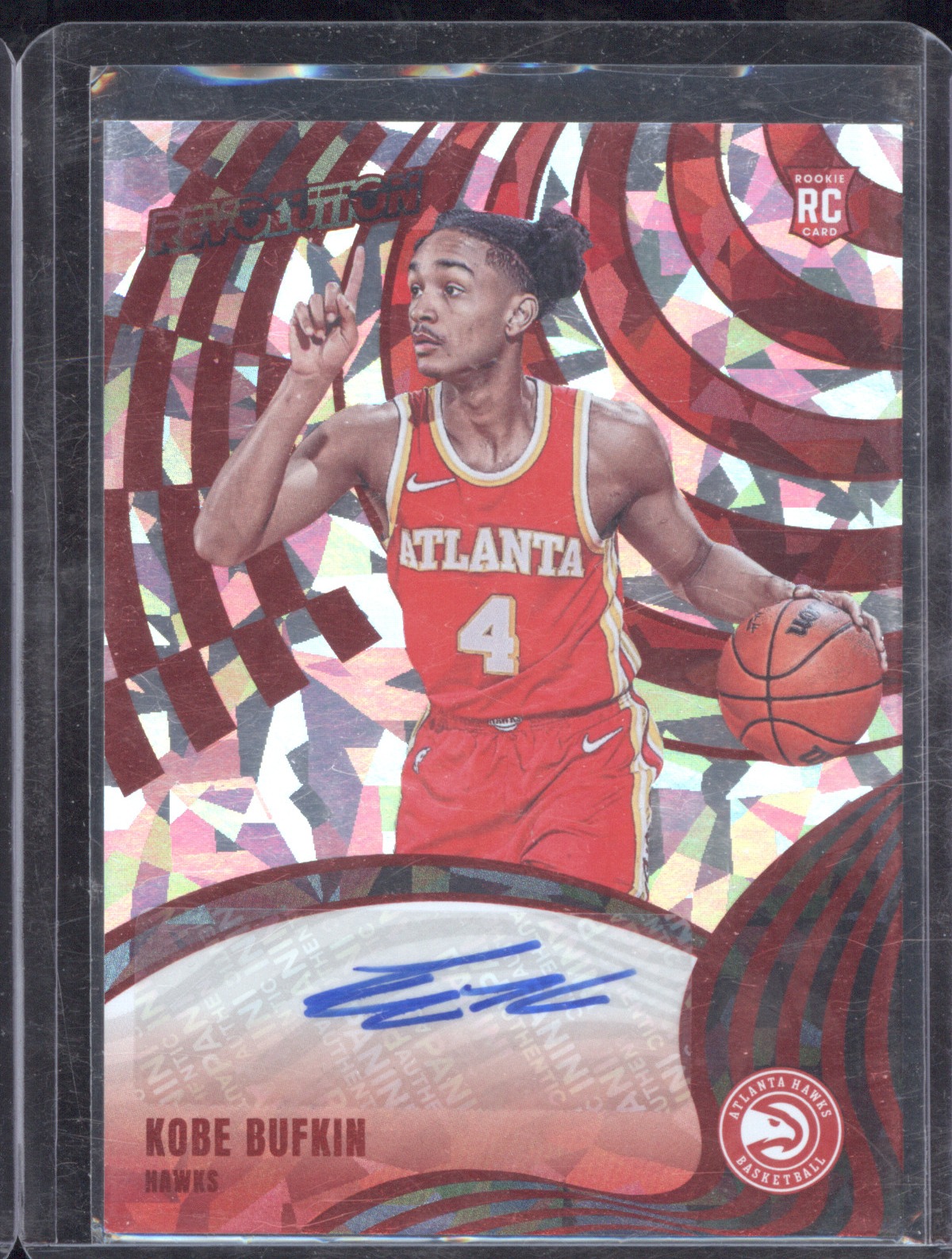 2023-24 Panini Revolution #RA-KBH Kobe Bufkin Rookie Autographs — front