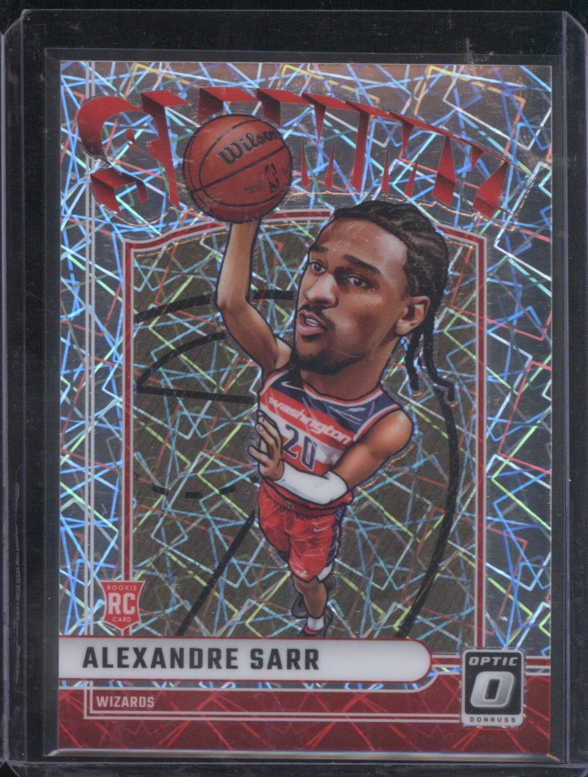 2024-25 Panini Donruss Optic #9 Alexandre Sarr My House — front