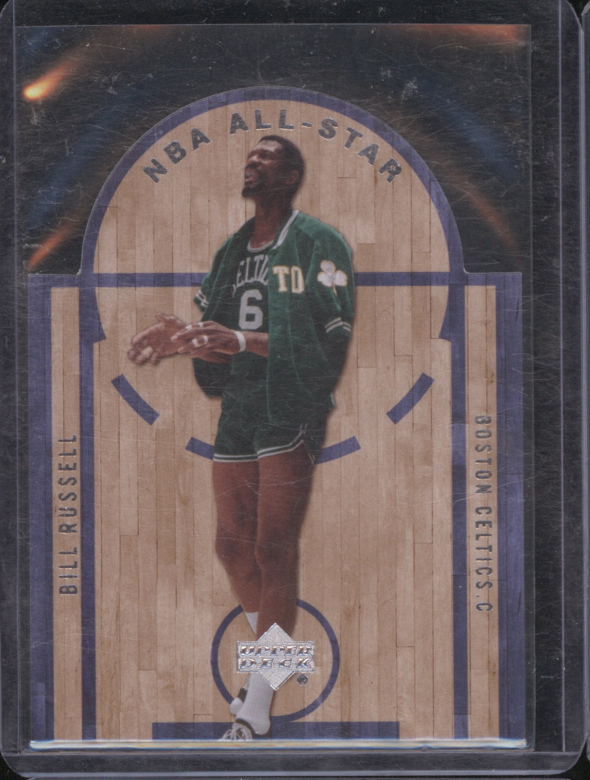 2007 Upper Deck NBA All-Star Insert #AS-3 Bill Russell — front