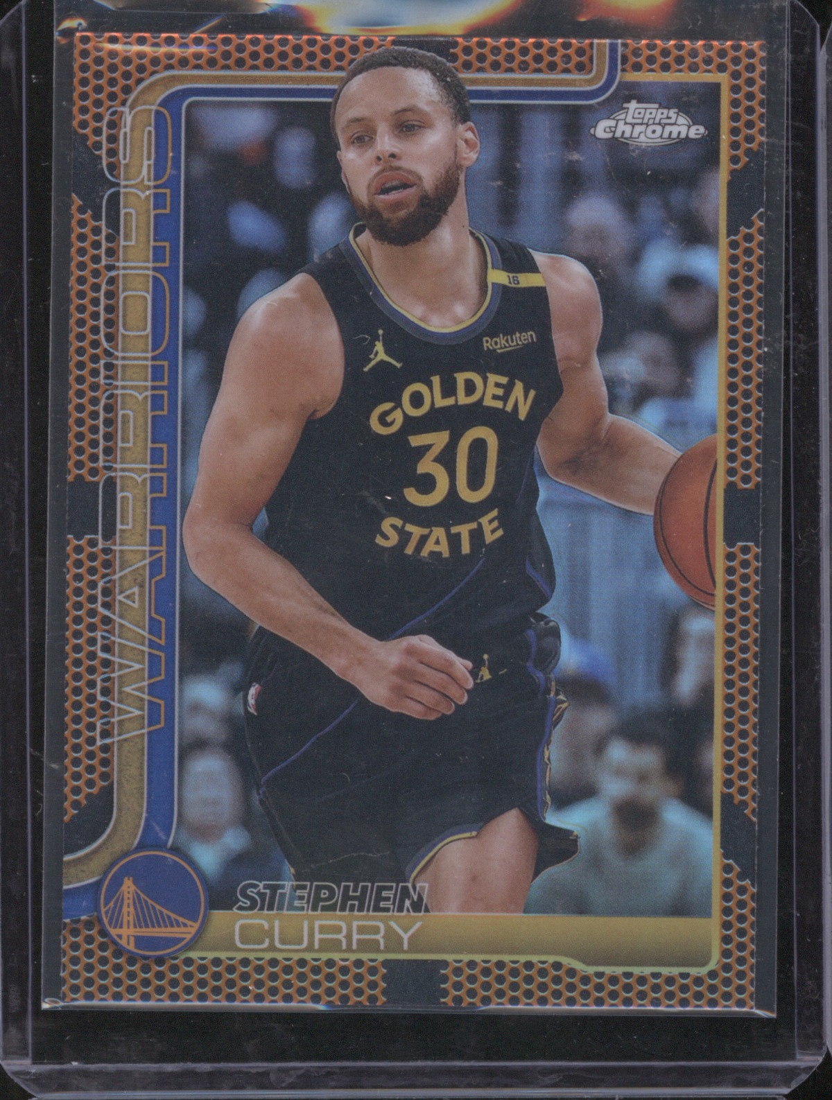 2025-26 Topps Chrome #201 Stephen Curry — front