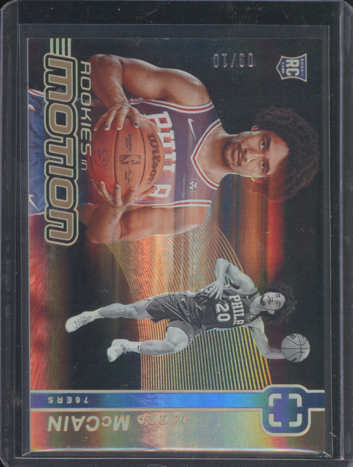 2024-25 Panini Photogenic Rookies in Motion #2 Jared McCain — front