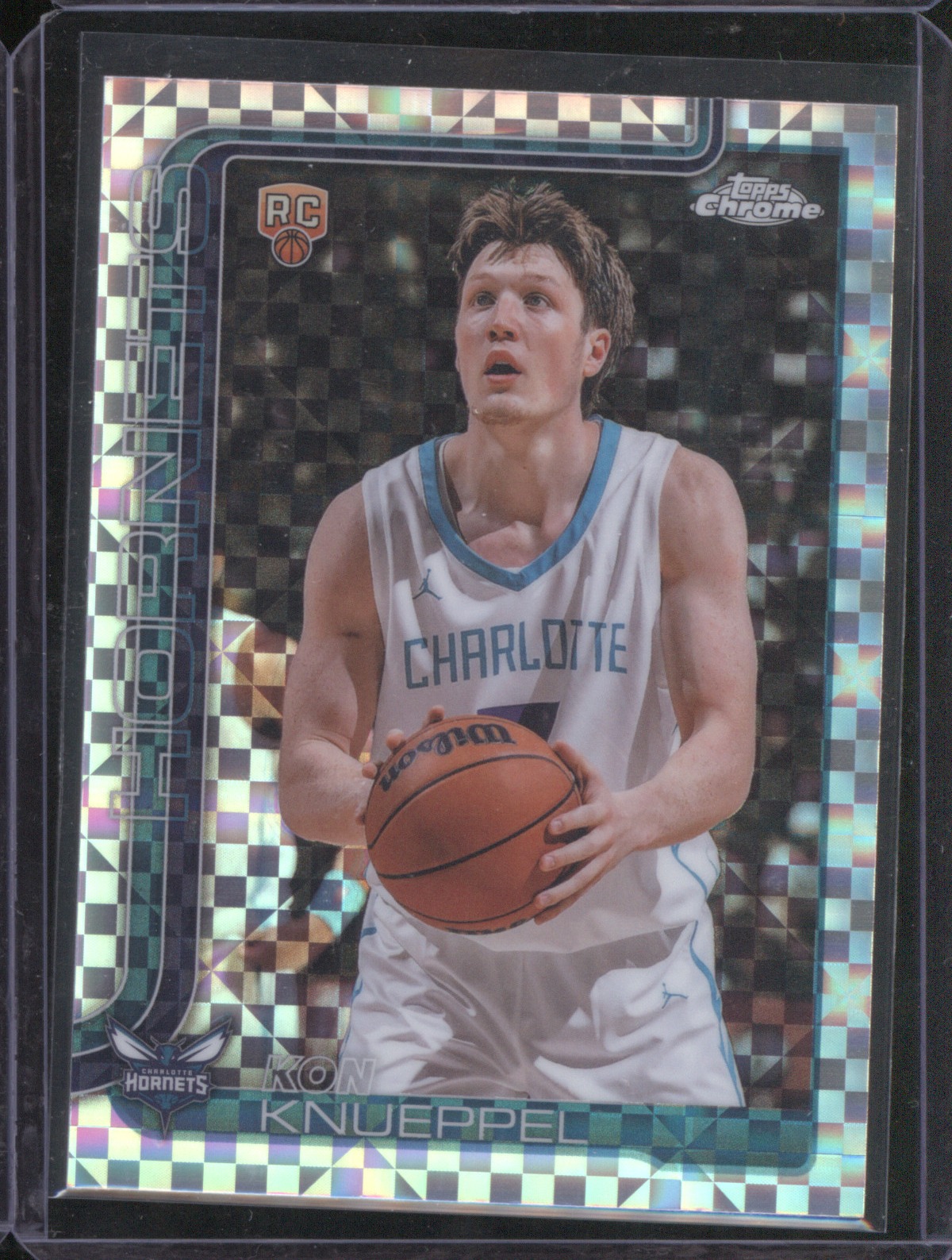 2025-26 Topps Chrome #254 Kon Knueppel — front