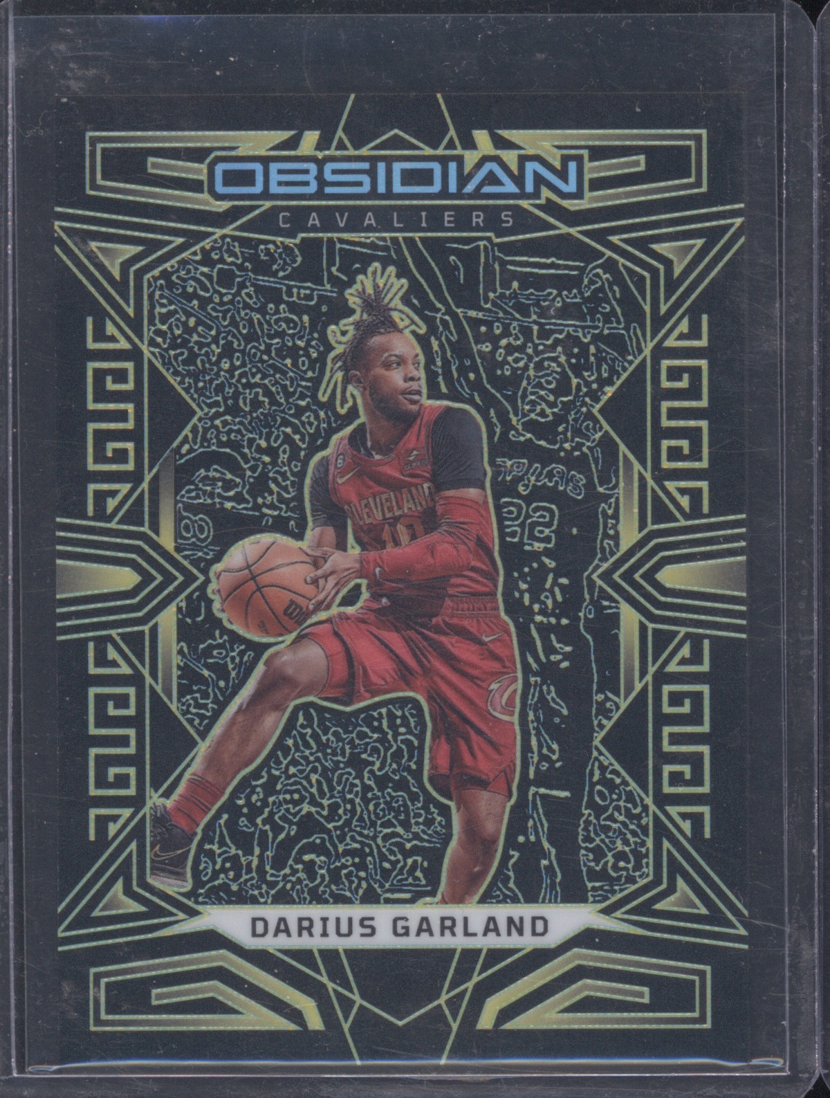 2022-23 Panini Obsidian #34 Darius Garland — front