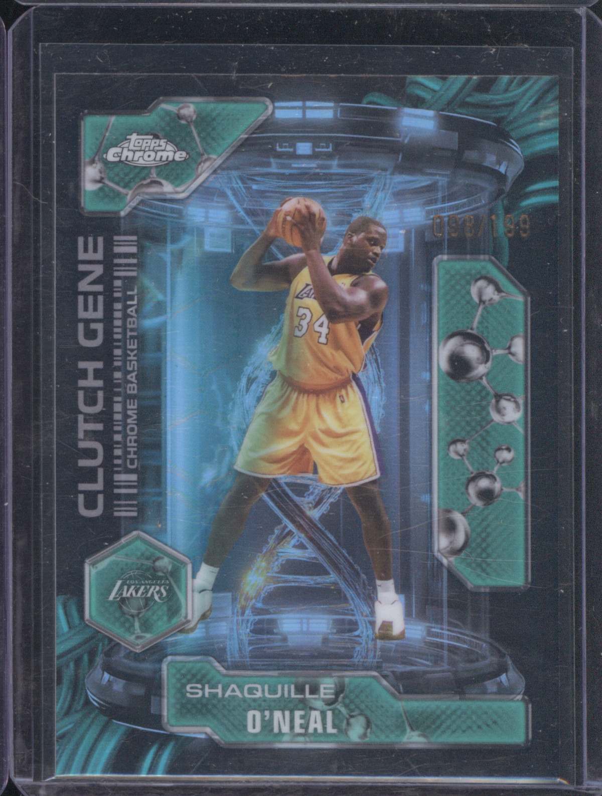 2025-26 Topps Chrome #CG-27 Shaquille O'Neal Clutch Gene — front