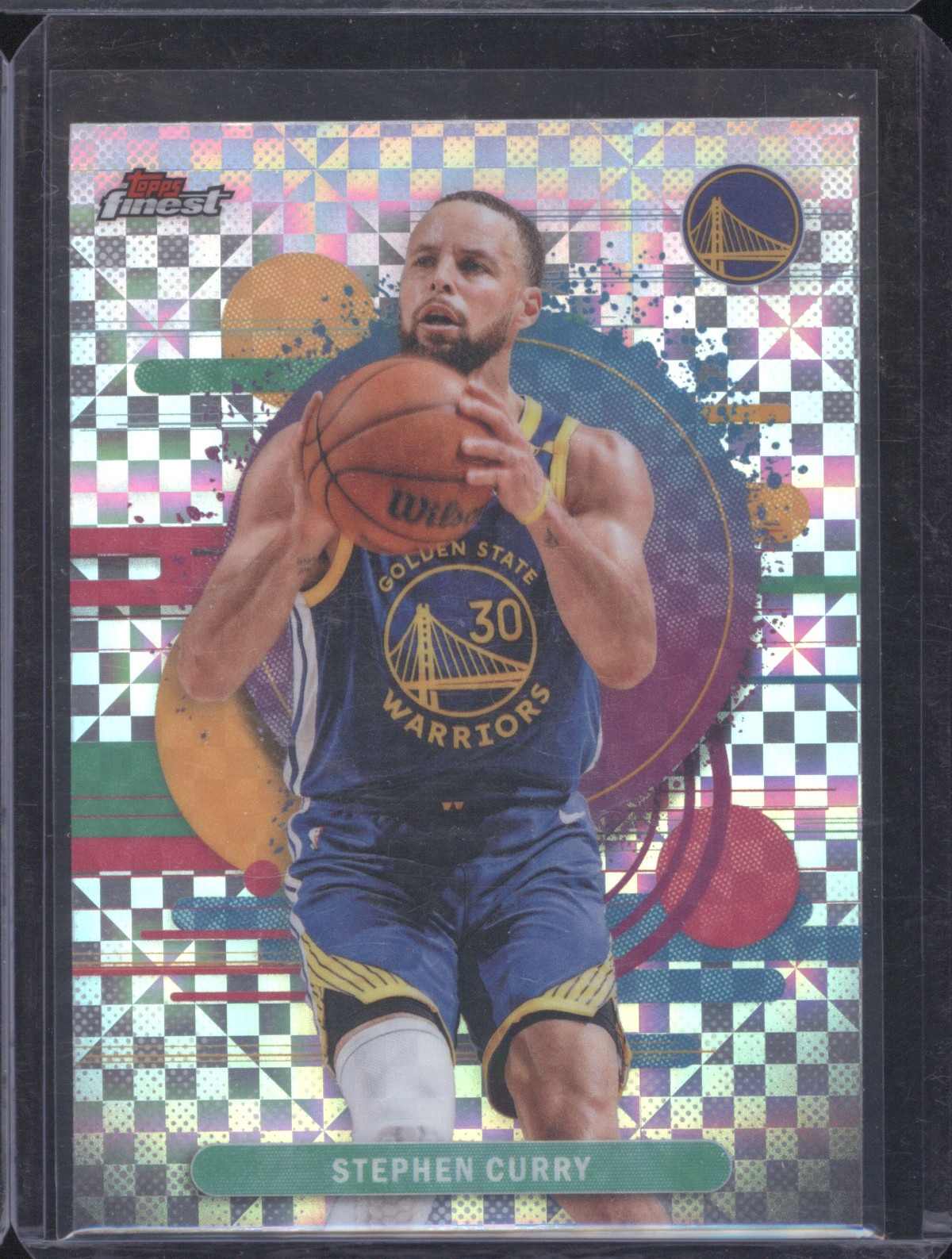 2025-26 Topps Finest #163 Stephen Curry — front