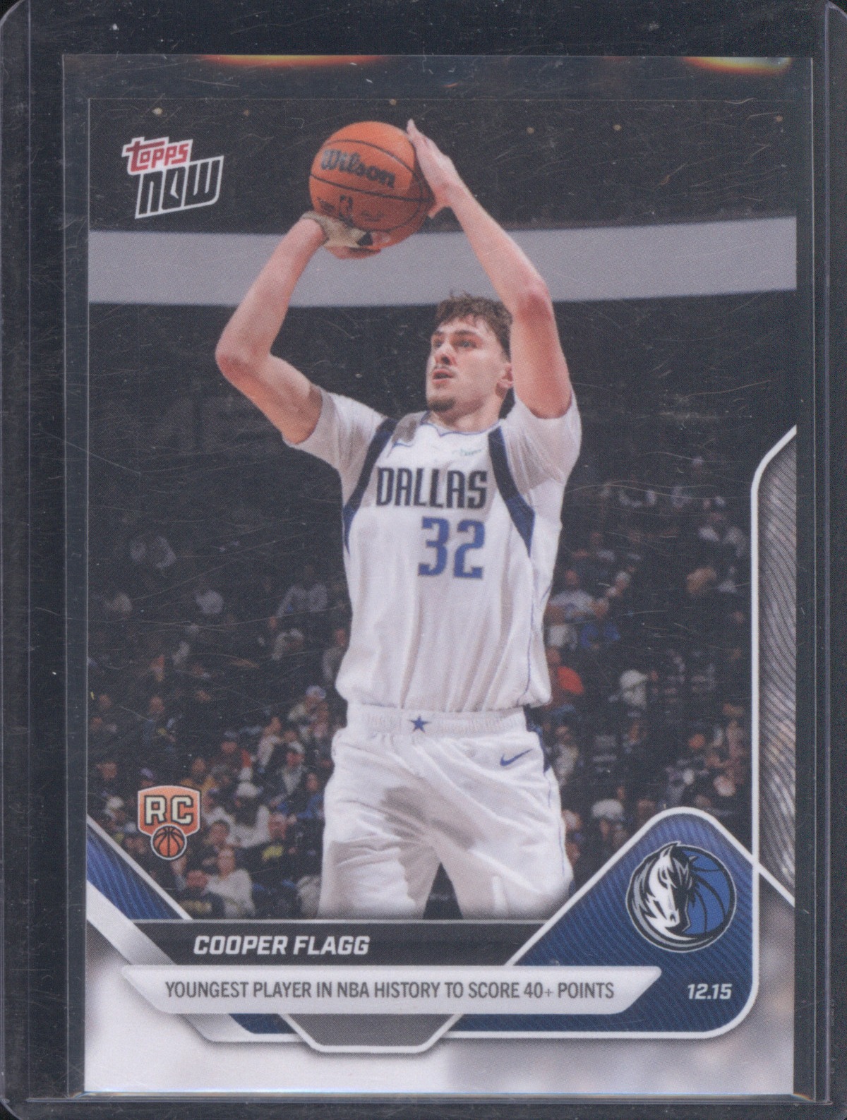 2025-26 Topps Now #86 Cooper Flagg — front