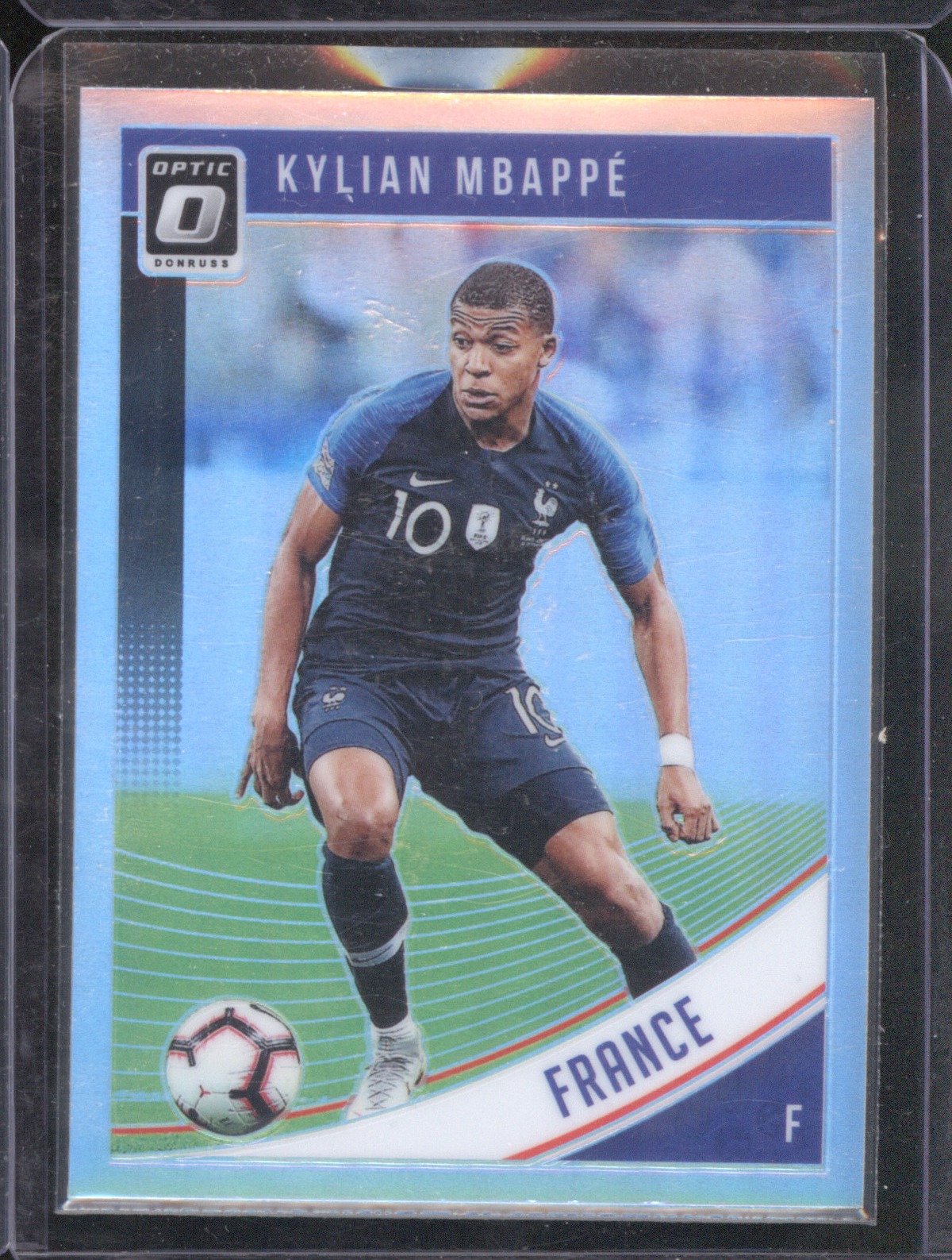 2018-19 Panini Donruss Optic #132 Kylian Mbappé — front