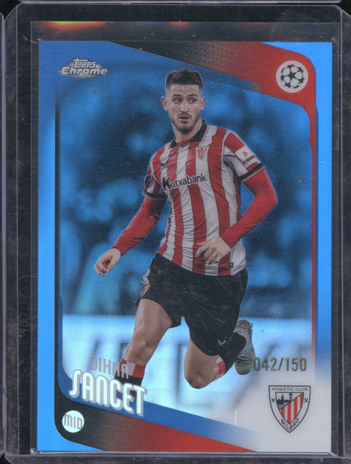2025-26 Topps Chrome UEFA Club Competitions #195 Oihan Sancet — front