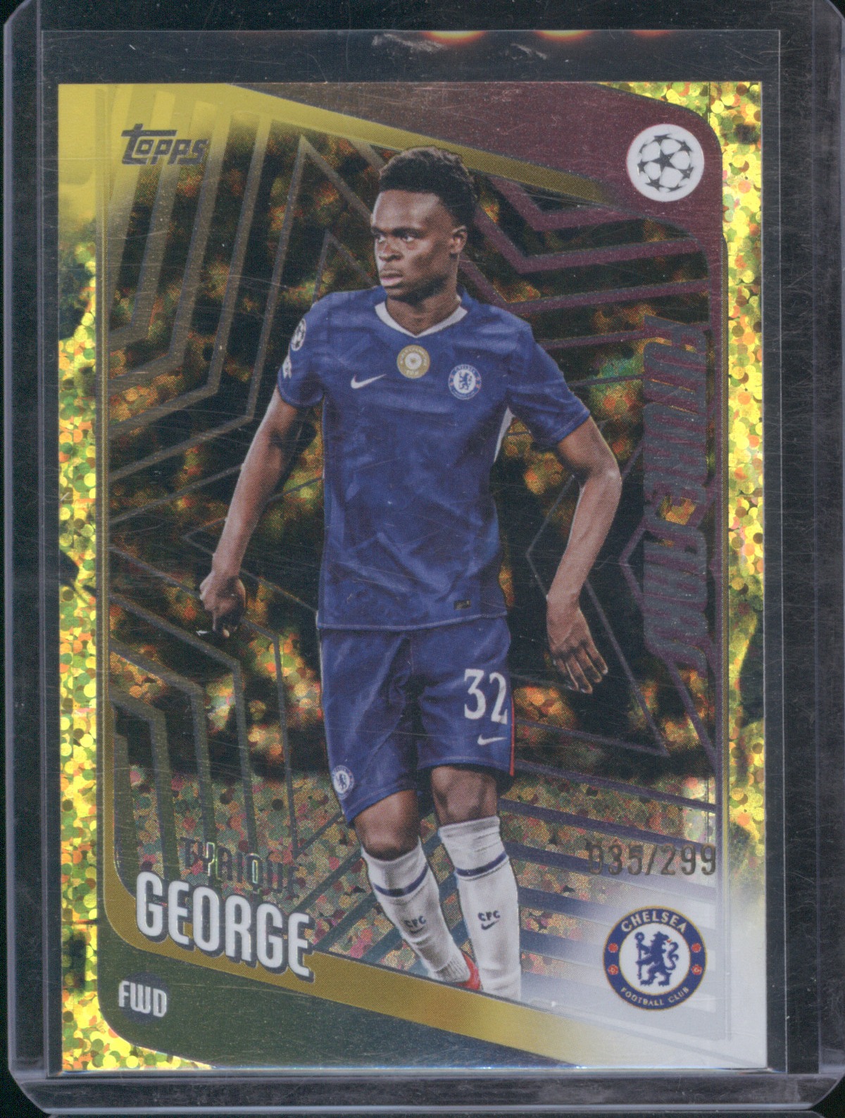 2025-26 Topps UEFA Club Competitions #58 Tyrique George — front