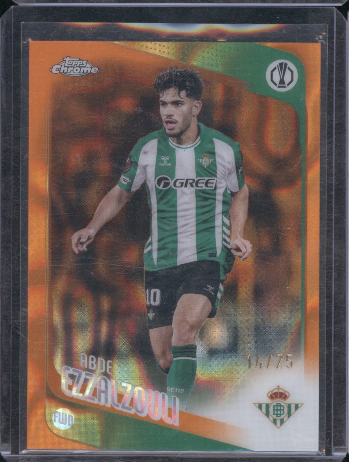 2025-26 Topps Chrome UEFA Club Competitions #149 Abde Ezzalzouli — front