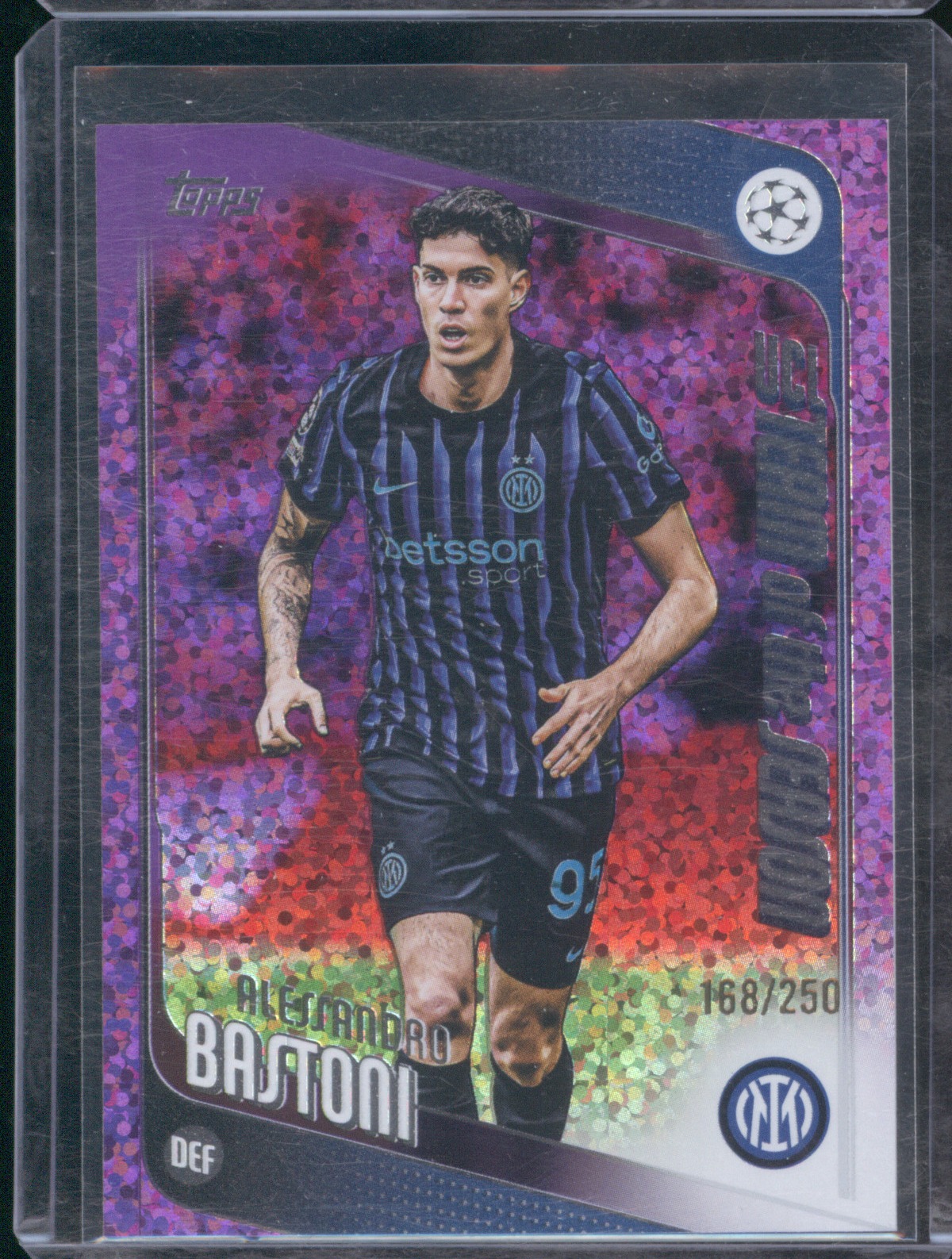 2025-26 Topps UEFA Club Competitions #143 Alessandro Bastoni — front