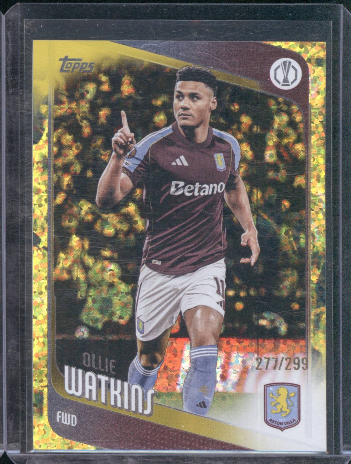 2025-26 Topps UEFA Europa League #124 Ollie Watkins — front