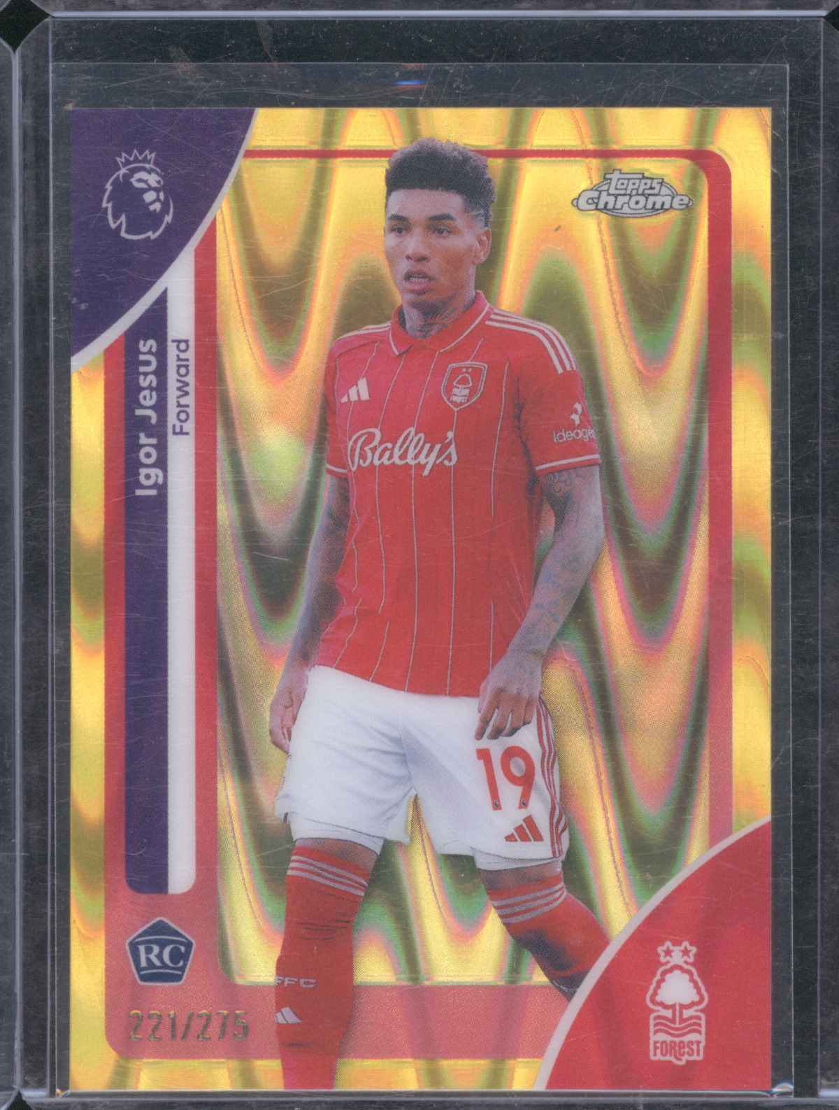 2025-26 Topps Chrome Premier League #151 Igor Jesus — front