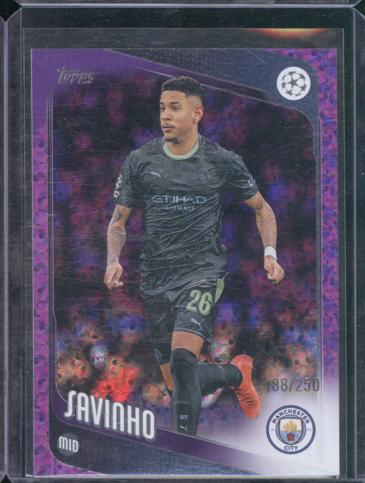 2025-26 Topps UEFA Club Competitions #33 Savinho — front
