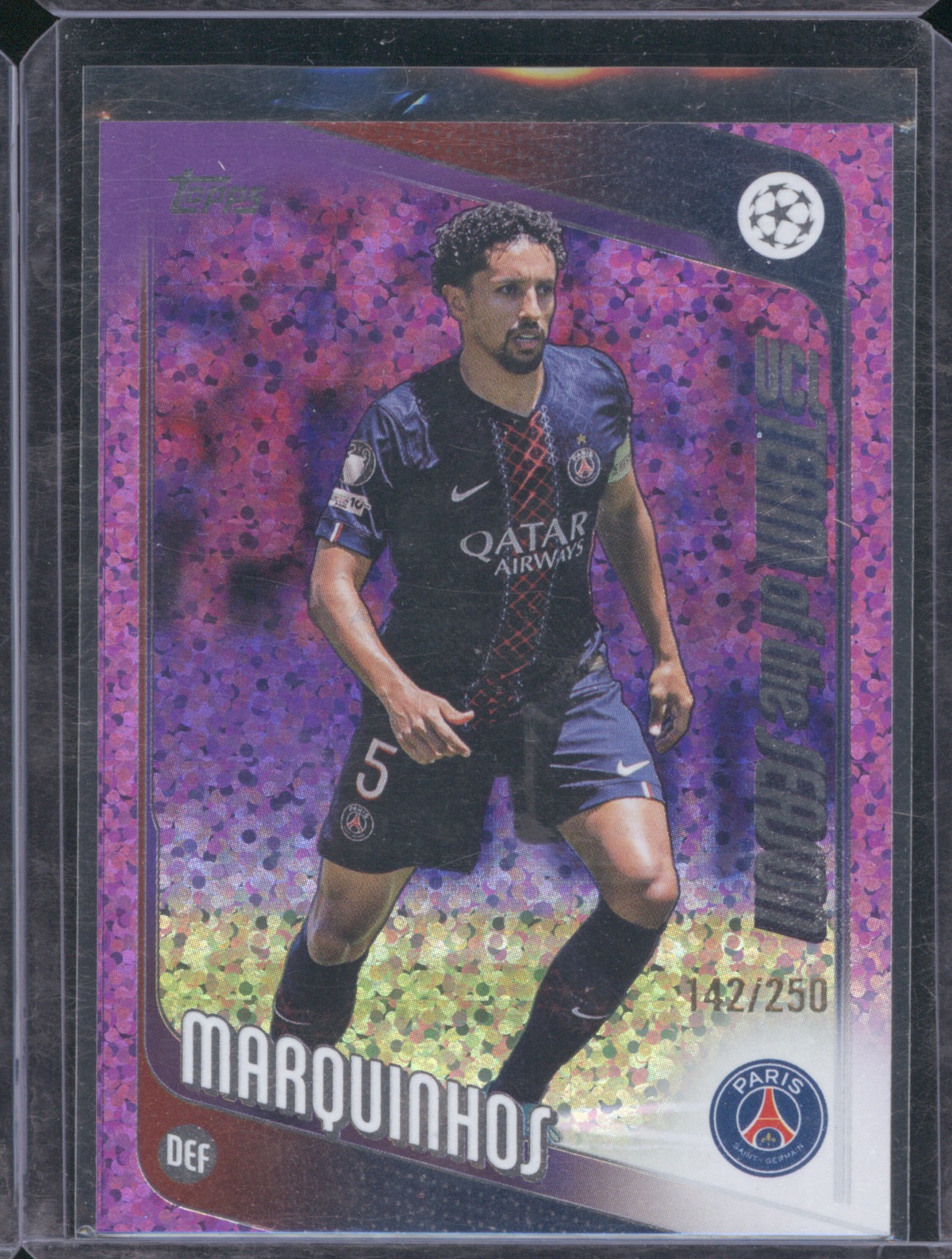 2025-26 Topps UEFA Champions League #92 Marquinhos — front