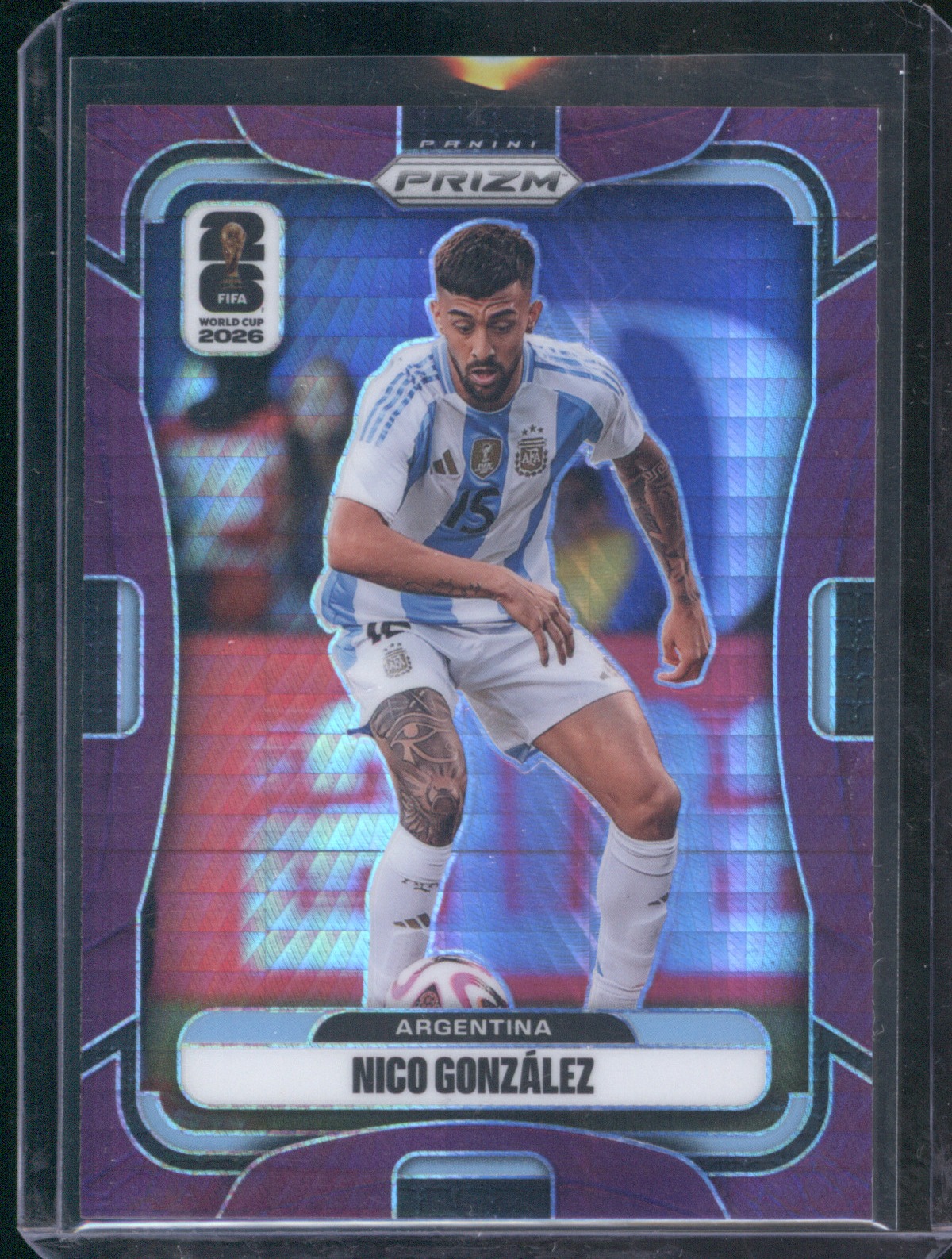 2026 Panini Prizm FIFA World Cup #16 Nico González — front