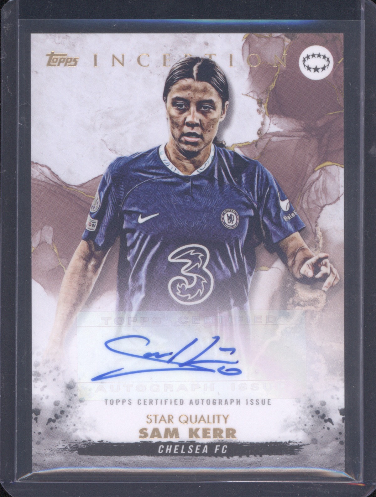 2022 Topps Inception UEFA Club Competitions #NNO Sam Kerr — front