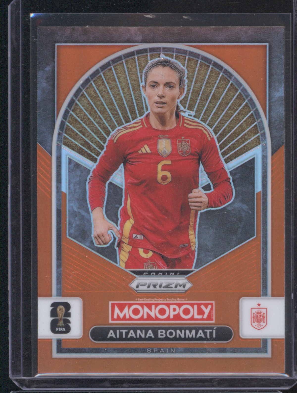 2026 Panini Prizm Monopoly FIFA World Cup #99 Aitana Bonmatí — front