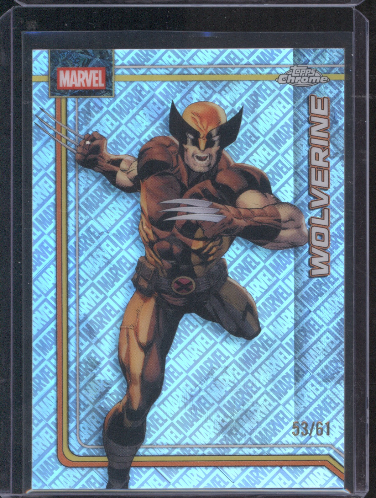 2026 Topps Chrome Marvel Comics #199 Wolverine — front