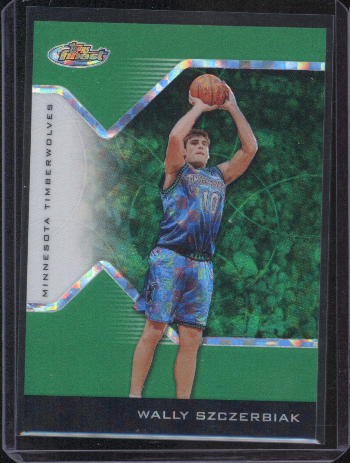 2002-03 Topps Finest #63 Wally Szczerbiak — front