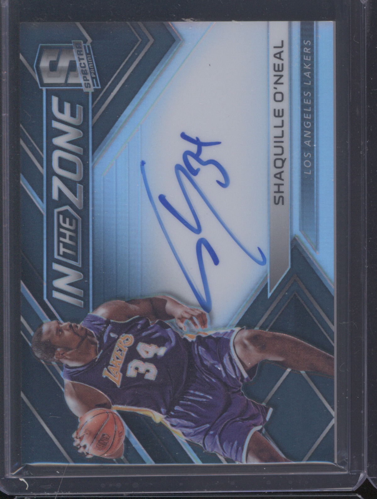 2017-18 Panini Spectra In The Zone Autographs #IZ-SON Shaquille O'Neal — front