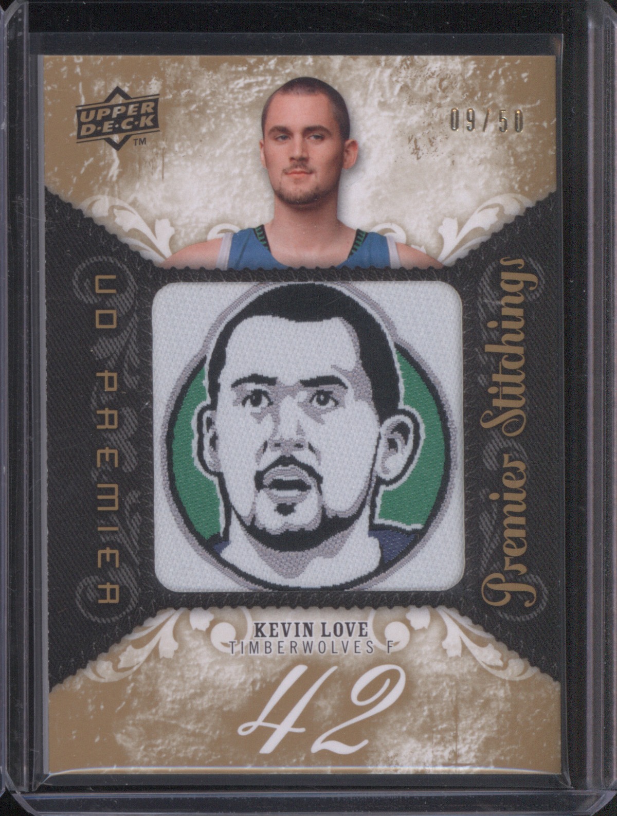 2008-09 Upper Deck Premier #42 Kevin Love — front