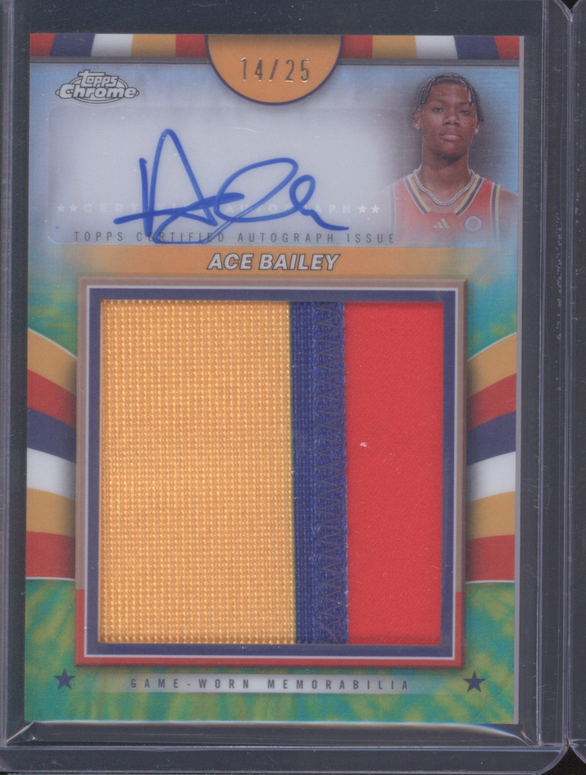 2024 Topps Chrome #14/25 Ace Bailey — front