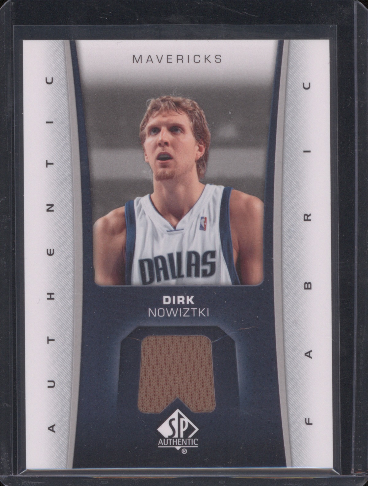 2006-07 Upper Deck SP Authentic #17 Dirk Nowitzki — front