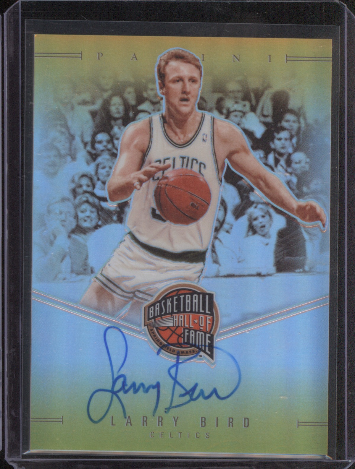 2021 Panini Hall of Fame Larry Bird Autograph — front