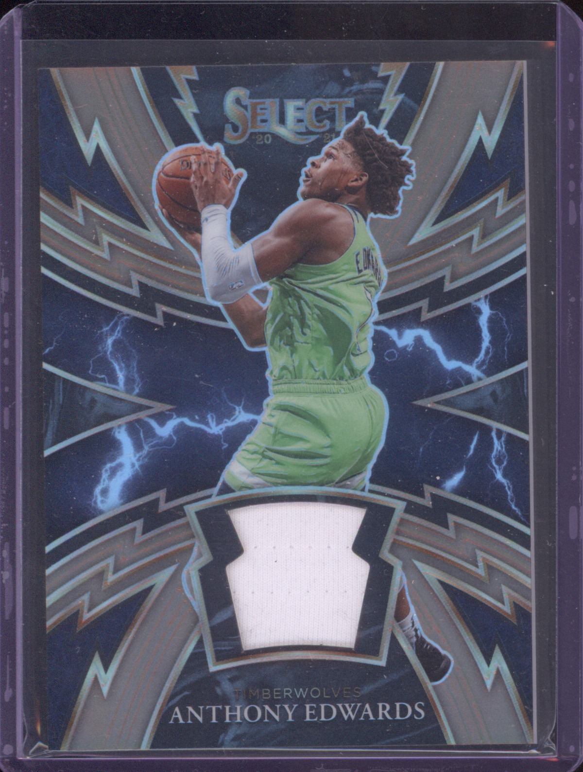 2020-21 Panini Select #DS-EDW Anthony Edwards — front