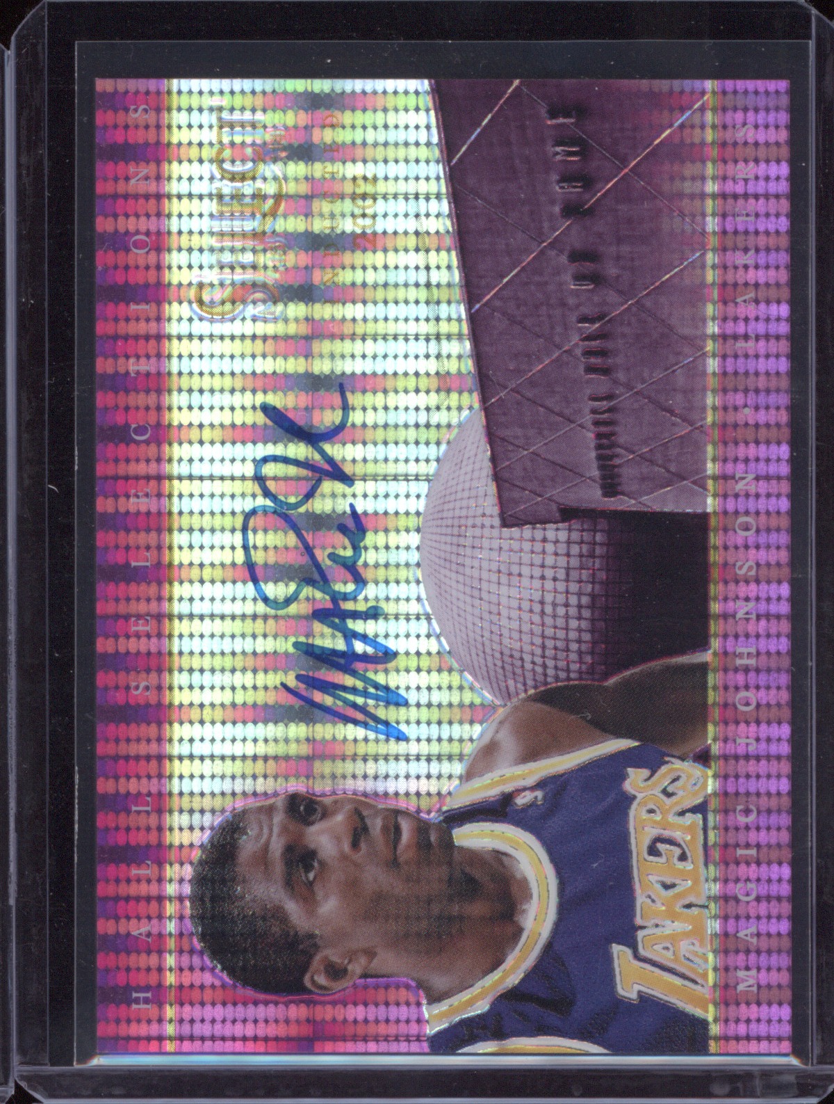 1996-97 SkyBox Premium Autographics Magic Johnson — front