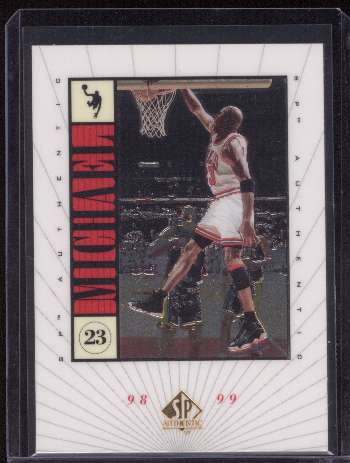 1998-99 Upper Deck SP Authentic #M23 Michael Jordan — front