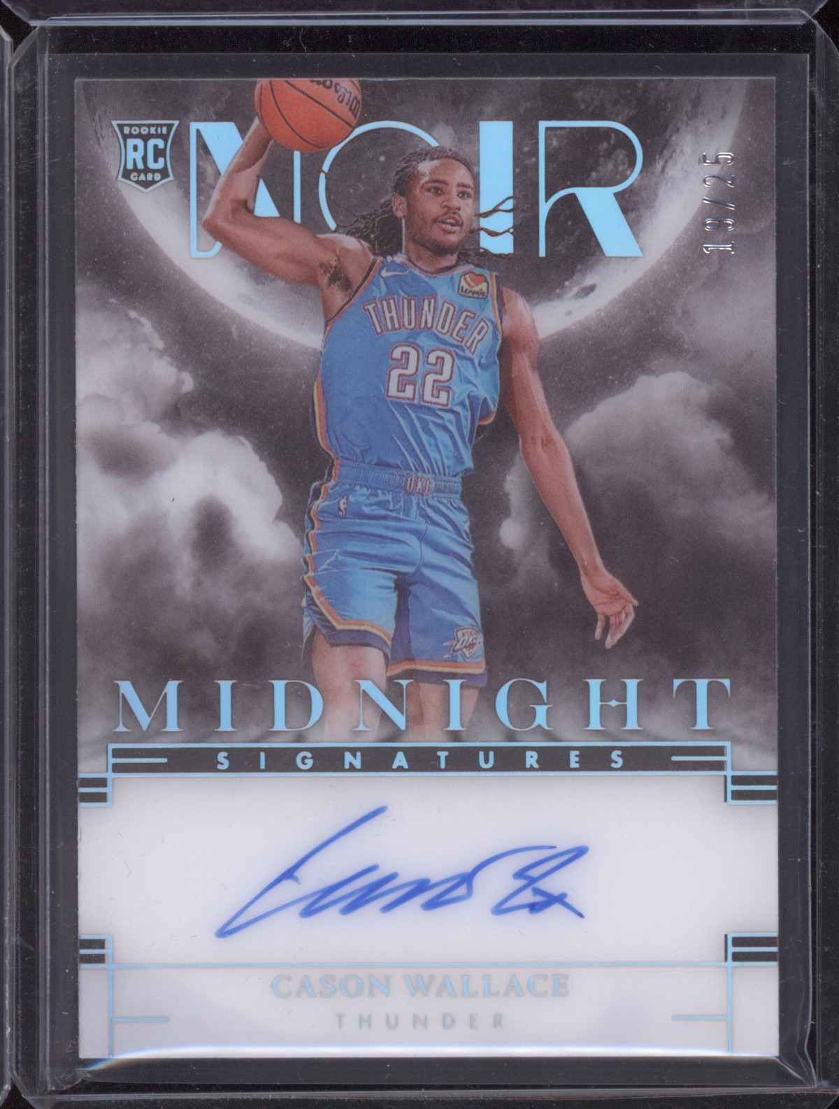2023-24 Panini Noir #384 Cason Wallace — front