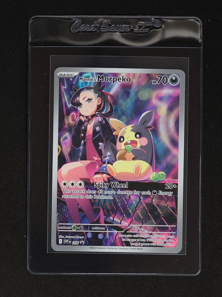 2025 Pokémon SV: Scarlet & Violet Promo #206 Marnie's Morpeko — front