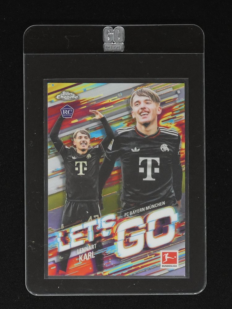 2025-26 Topps Chrome Bundesliga Let's Go #LG Lennart Karl — front