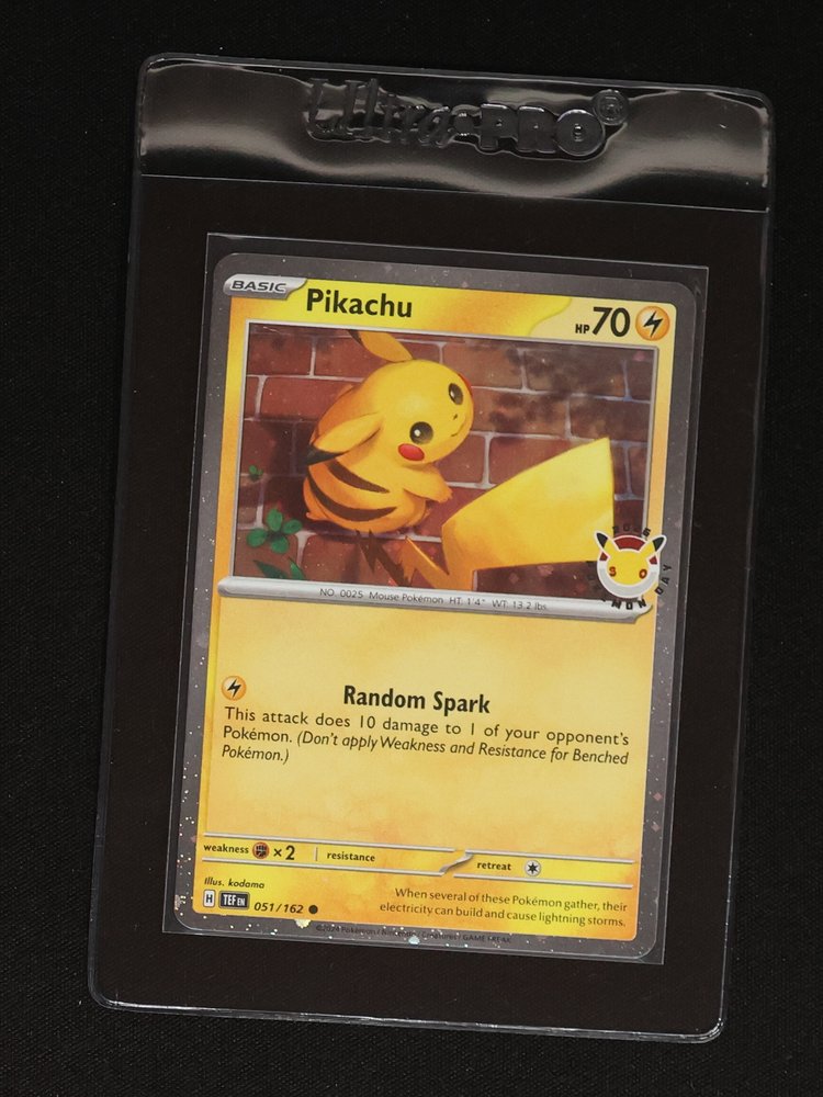 2026 Pokémon Day #051 Pikachu — front