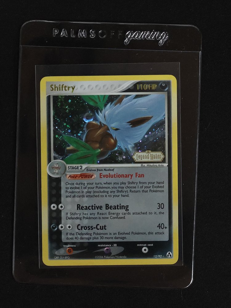 2006 Pokemon EX Legend Maker #12 Shiftry — front
