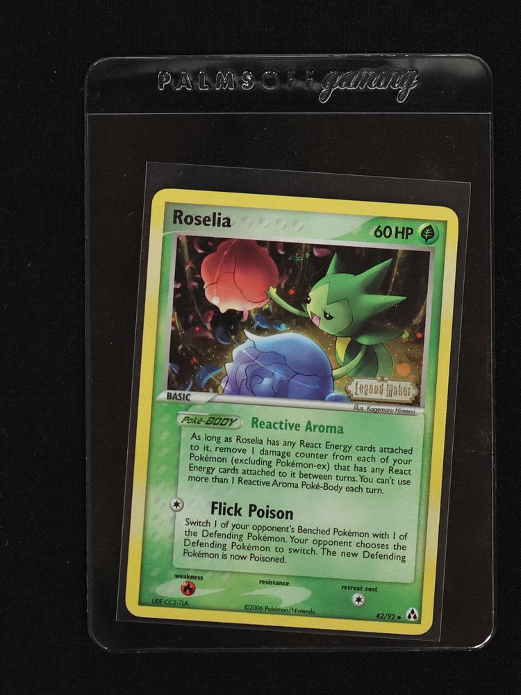 2006 Pokémon Legend Maker #42 Roselia — front