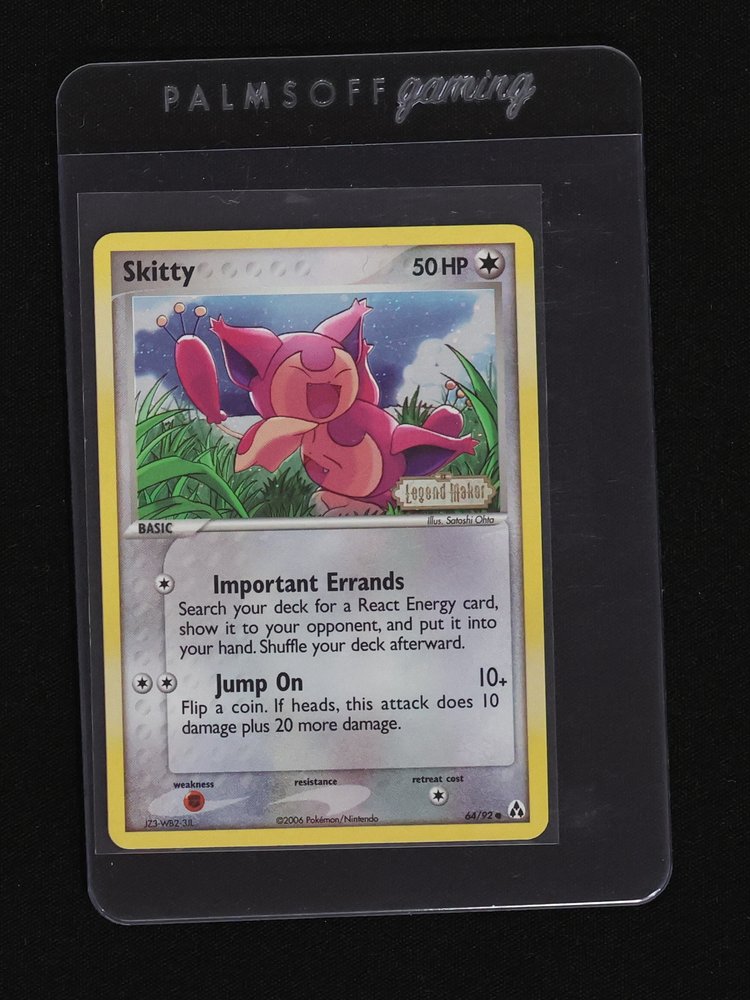 2006 Pokemon EX Legend Maker #64 Skitty — front