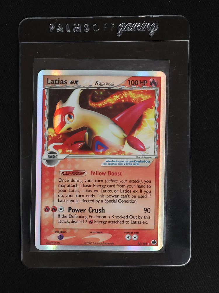 2006 Pokemon Dragon Frontiers #95 Latias ex — front