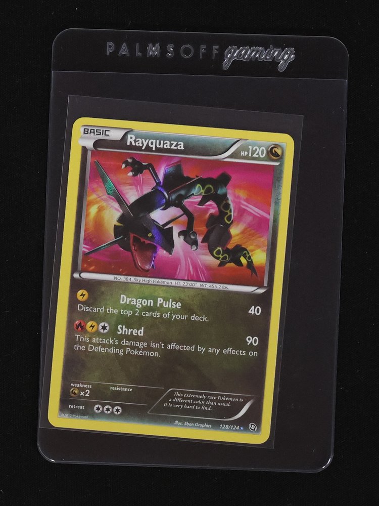 2012 Pokémon Black & White Dragon Vault #128 Rayquaza — front