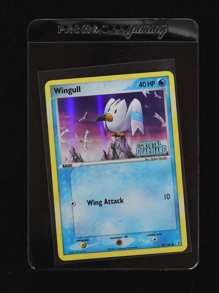 2006 Pokémon EX Crystal Guardians #70 Wingull — front