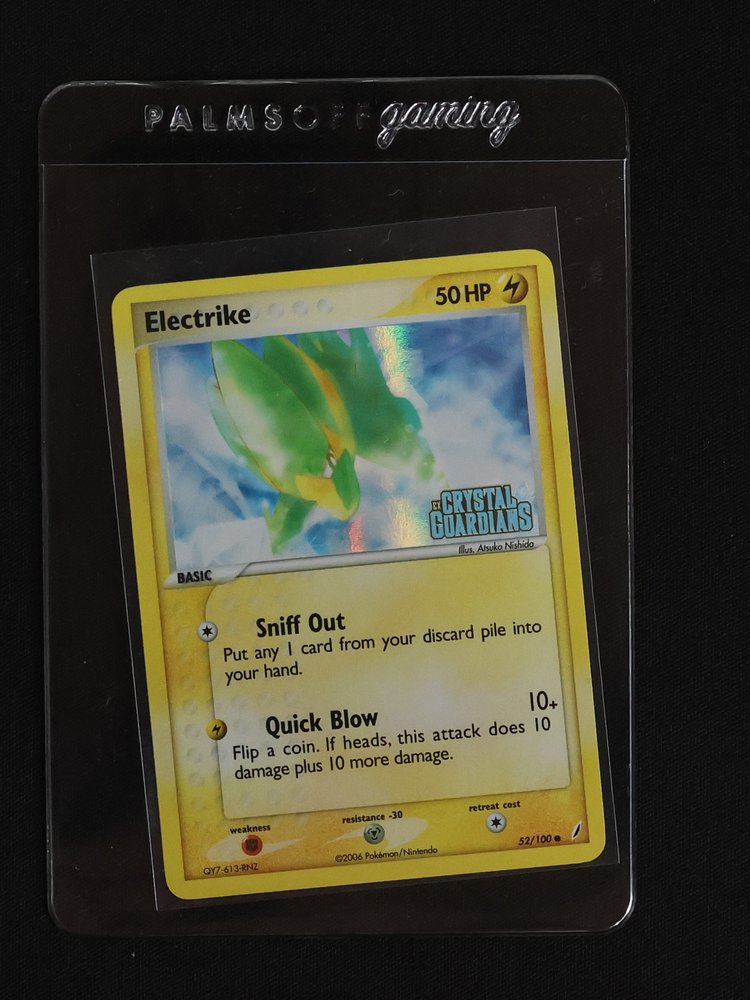 2006 EX Crystal Guardians #52 Electrike — front