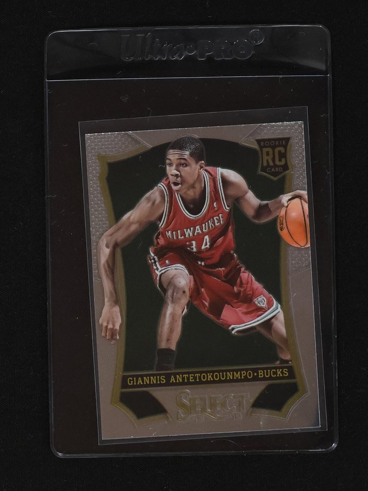 2013-14 Panini Select #178 Giannis Antetokounmpo Rookie Card — front
