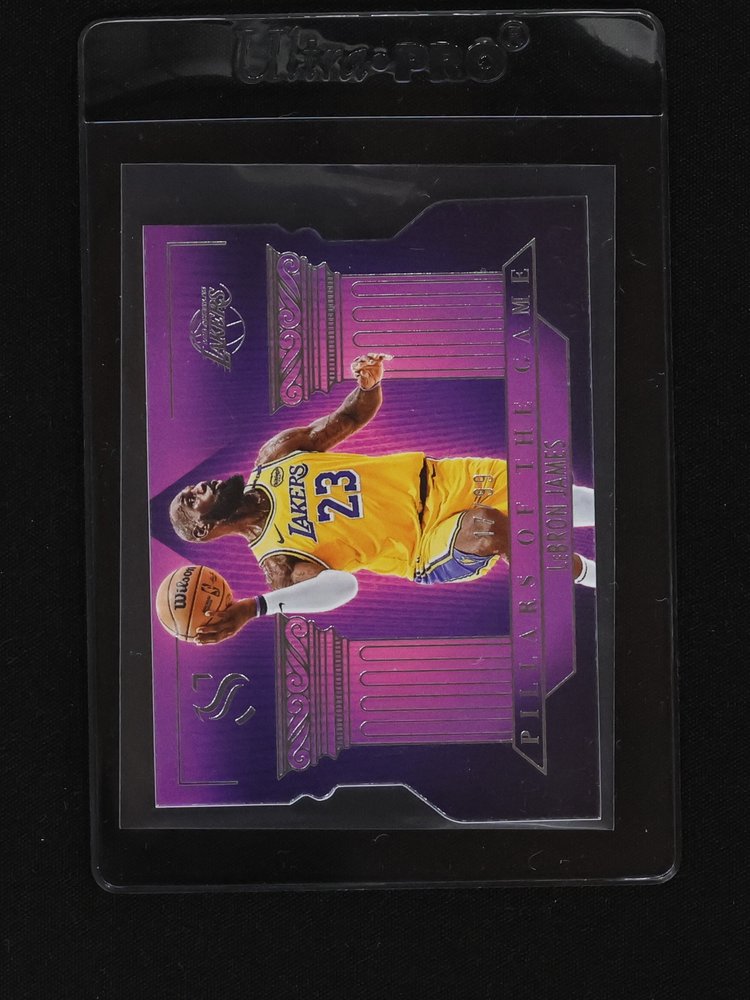 2024 Panini Silhouette #10 LeBron James Pillars of the Game — front